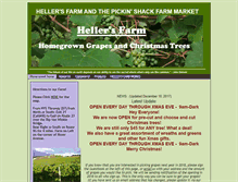 Tablet Screenshot of hellersfarm.com